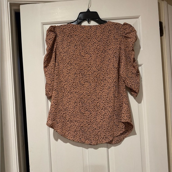 Bishop + Young NWT Animal Print Blouse - Picture 4 of 7